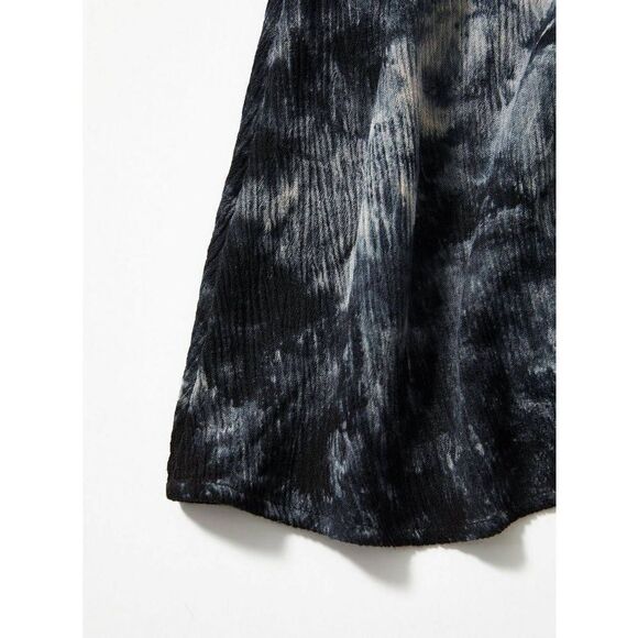 Torrid Black Tie Dye Gauze Kimono - Picture 6 of 6